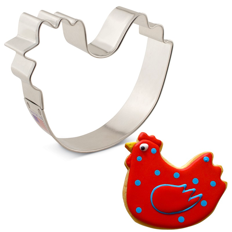 Chicken Cookie Cutter by Ann Clark